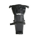 Bicycle Saddle Bag Black Under Seat Organizer w/ Tail Light Hanger Waterproof