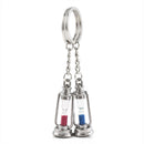 Charm Novelty Metal Hourglass Key Chain Key Ring Couples Trinket Keychains Gift