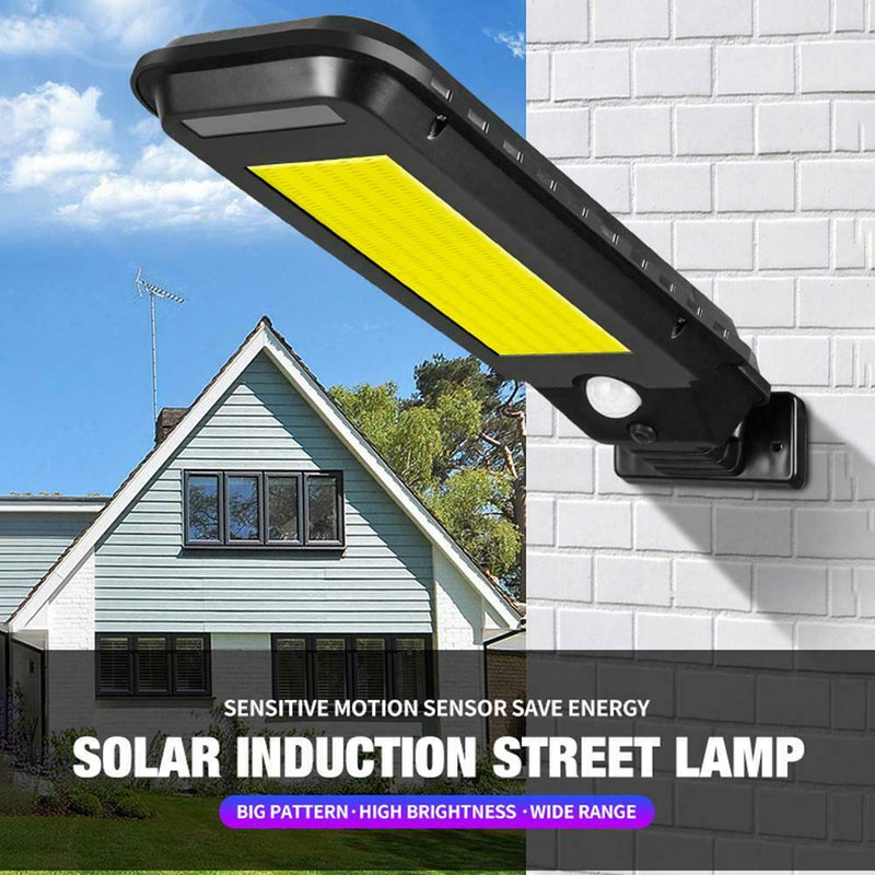 LED Solar Street Light Waterproof Motion Sensor Outdoor Wall Lamp (210COB)