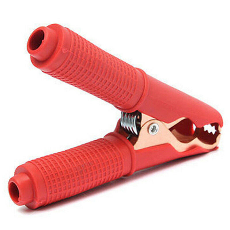 2pc Car Vehicle Battery Charger Crocodile Alligator Booster Clip Clamp Testin Gw