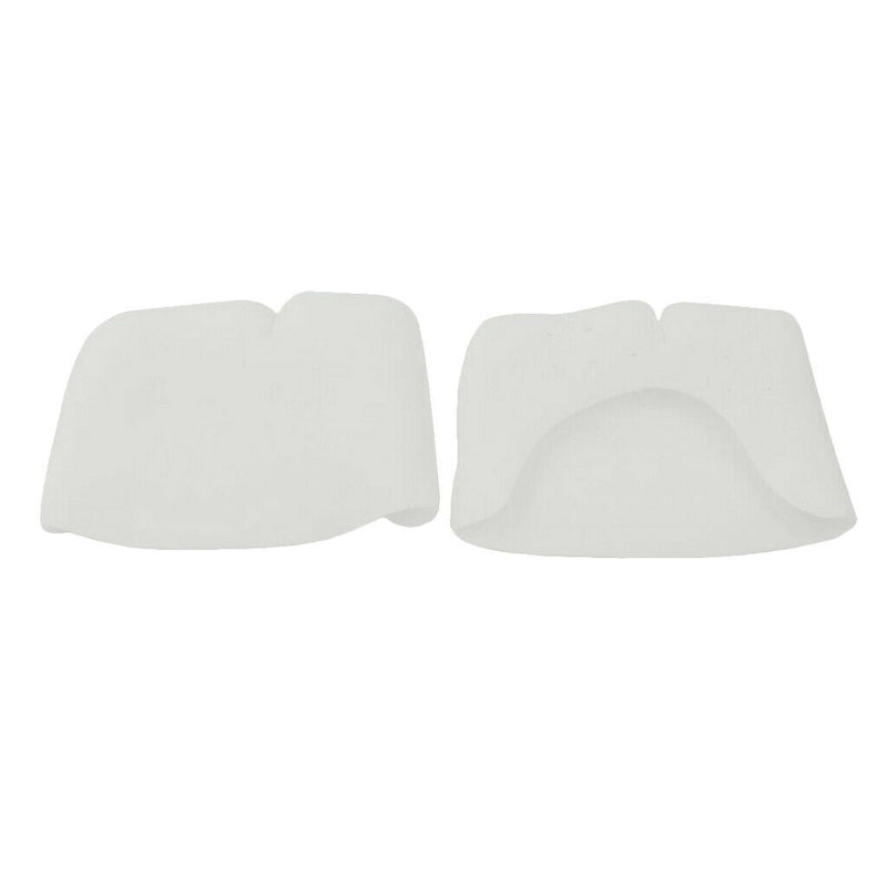 1 Pair Silicone Forefoot Pads Metatarsal Foot Pads Half Socks Toe Separator High