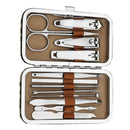 12Pcs/Set Professional Women Stainless Steel Nail Clippers Cleaner Pedicure S7U4