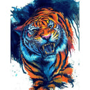 5D DIY Full Drill Diamond Painting Cross Stitch Embroidery Kit (Tiger01)
