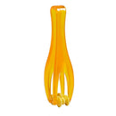 Home Clear Orange Double Plastic Roller Massage Joints Finger Massager