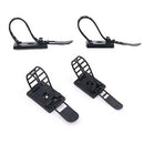 Clamp Cable Clamps (200 Per Pack) Adjustable Self-Adhesive Nylon Cable Clam