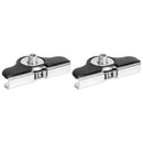 2x Offroad LED Light Bar Mounting Brackets Hood Work Light Clamp Holder