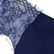 Womens Backless Lace Party Dress Fashion Strapless V Neck Bodycon Sundress