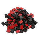 100 pcs Adhesive Cable Clips Wire Clamps Car Cable Organizer Cord Tie Holde P3X5