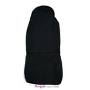 Universal Car Front Rear Seat Covers Cushion Pad for Crossovers SUV Black