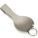Titanium Spork Folding Spoon Outdoor Camping Titanium Spoon Flatware Campin