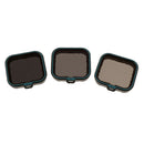 3x ND4/8/16 Neutral Density Fader Variable Filter for  GOPRO Hero 5 6