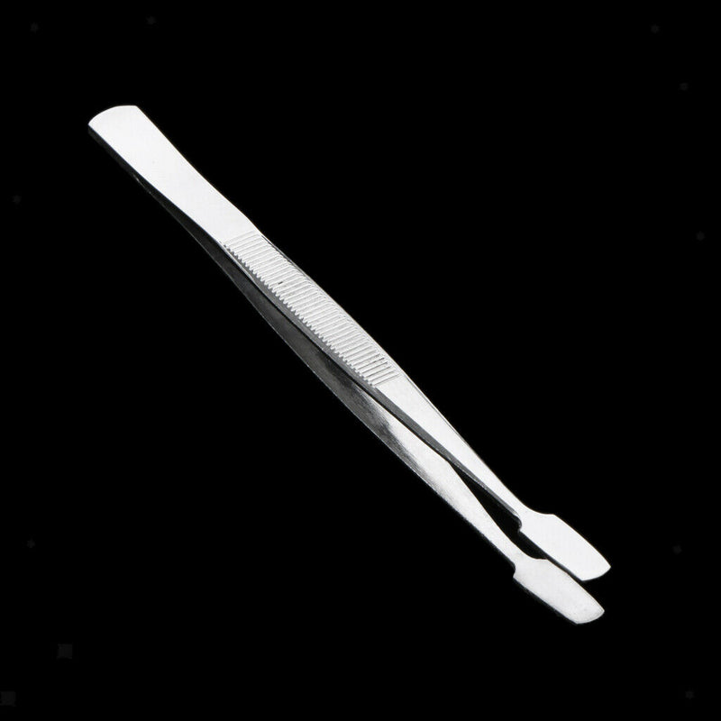 Stainless Steel Tweezer for Eyelash Extension Precision Lash Adhesive Makeup