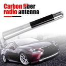 12cm Car Styling Roof Antenna Carbon Fiber Screw Metal Short Antenna Universal