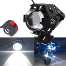 Motocross Modified Headlights LED Metal Black Function ghf