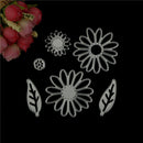 6pcs flower metal cutting dies stencil scrapbook album paper embossing craft  Z