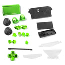 Chrome Green Full Housing Shell Case Button Kit Part for Sony PS4 Controller