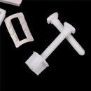 Plastic Toilet Seat Screws Fixings Fit Toilet Seats Hinges Repair Parts OZ