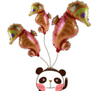 4pcs Marine Animal Fish Aluminum Film Balloons Kids Birthday Party Decor