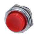 3 Pcs AC 125V 3A SPST Normal Open Momentary Push Button Switch Red G8W6