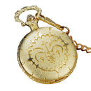 New quartz pocket watch Innovative design golden queen law bar thick chain  W4N5
