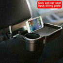 1*Universal Car Rear Back Seat Table Drink Food Cup Set Phone Stand Holder U4Q8