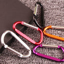 10x Type 8 Mountaineering Hook Carabiner D-Ring Key Chain Clip Outdoor Buc BUJ