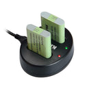 KingMa NB-12L Dual Slot Battery Charger for Canon G1x Markii N100 MINI X