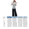 Fashion V-neck Striped Women Long Sleeves Blouse Cross Irregular Tops (XL)