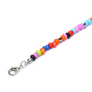 Boho Fashion Women Smile Face Bracelet Multicolor Bead Bangle Charm JewelryJR