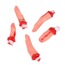 5in1 Halloween Horror Bloody Severed Chopped Fingers Chop Party Prop Decor OZ