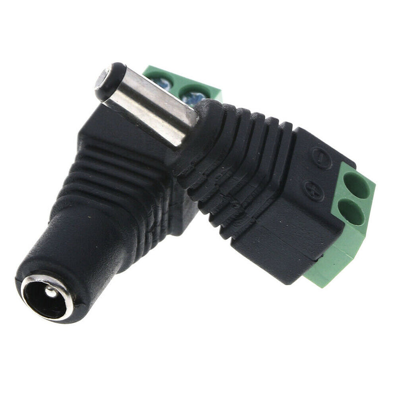 Female Male DC Power Plug Adapter for 5050 3528 5060 Single Color LED St F Gw