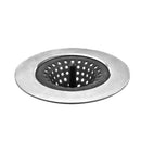 3Pcs Stainless Steel Silicone Strainer Floor Drain Cover Plug Anti-Blocking B8W7