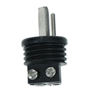 10pcs 2 pin din male plug hifi loudspeaker audio connector for speakerJA-Q