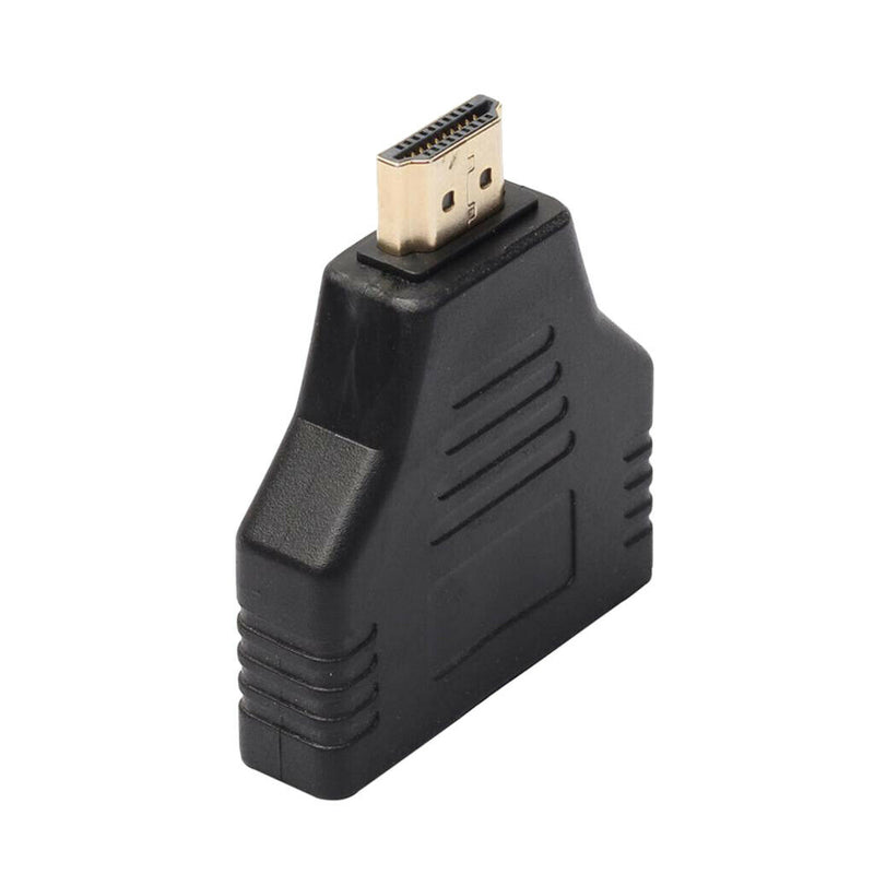 2x HDMI 1 In2 1080P Port Converter Male to 2 Female HDMI Out Splitter Cable