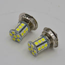 Pair Universal 12V P26 S 6000k LED White Motorcycle Headlight Bulb
