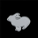 Jumping Rabbit Metal Steel Bud Sprout Scrapbooking Die Cuts Craft Folder Suit ME