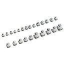 24 Value 400 pcs SMD Electrolytic Capacitor Assortment Box Kit Range 1uF-10