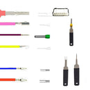 18Pcs Wire Terminal Removal Tool Car Electrical Wiring Crimp Connector Pin Tool