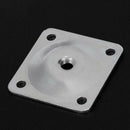 10pcs Furniture Hardware Table Leg Mounting Plate Sofa Legs Plates Hinge