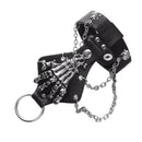 Rock Bracelet Alloy Dead Leather Skeleton Custom Accessory Fashion Halloween
