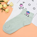 1 Pairs Women Short Socks fruit Cute College Fresh Female Socks Soft Cot FmTEUS