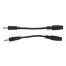 2 Pieces DC 5.5x2.1mm To 3.5x1.35mm Charger Cable For CCTV Surveillance Camera