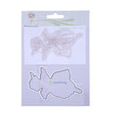 1Pc Silicone Clear Stamp + Metal Cutting Dies Stencil Frame Scrapbook Craft Card