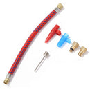 6pcs/set Bicycle Tire Pump Adapter Ball Needle MTB Valve Connector Hose