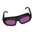 Auto Dimming Welding Goggles, Adjustable Welder Safety Glasses Anti-Flog Lens