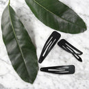 6 Pcs Ladies Metal Loop Hair Clip Curvy Grab DIY Hair Clip Hair Clip Black N8O6