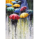 5D DIY Full Drill Diamond Painting Heavy Rain Cross Stitch Embroidery Kit