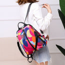 Color Women Backpack Waterproof Oxford Fashion Cute Backpack Pack Cloth Lar