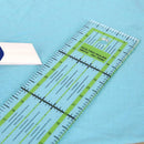 Double-color Ruler Patchwork Feet Tailor Yardstick Quilting DIY Sewing Tool