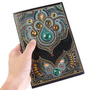 DIY Mandala Special Shaped Diamond Painting 50 Pages A5 Sketchbook Notebook